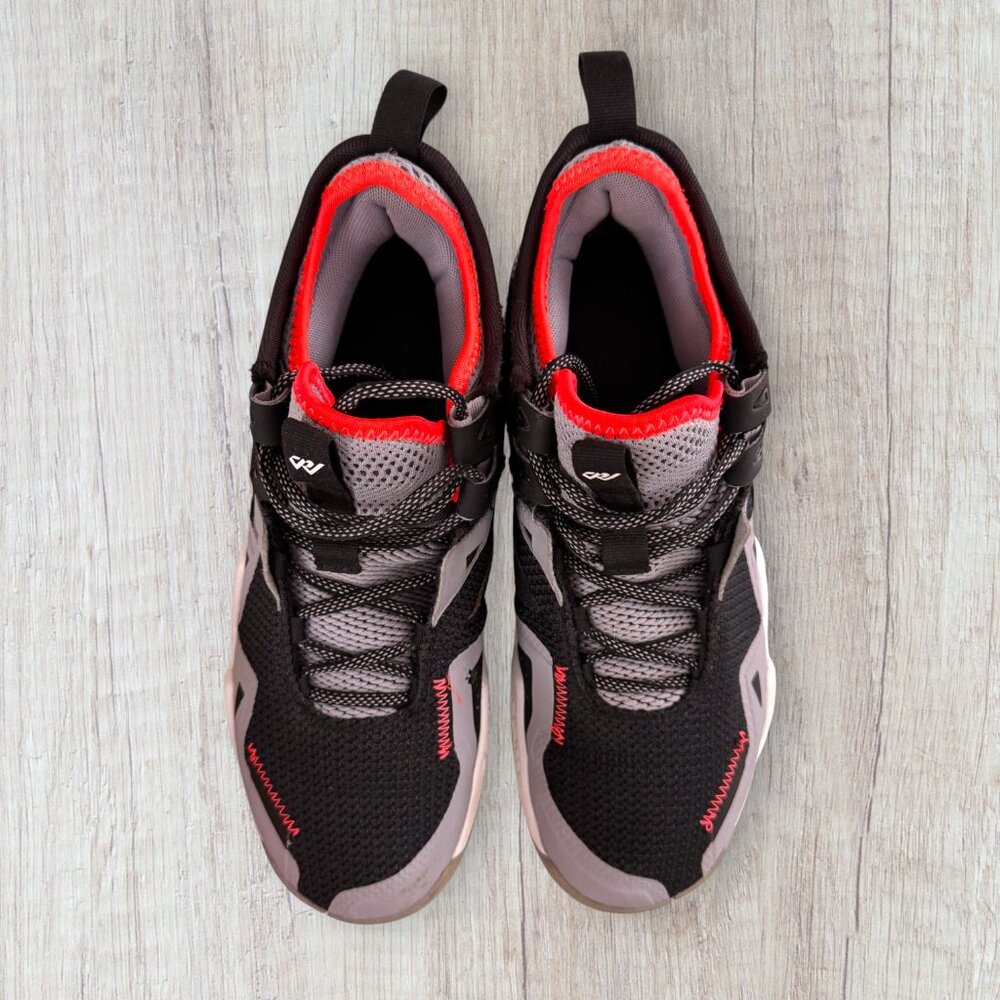 Nike Air Jordan Why Not Zer0.5 Basketball Shoes Mens 11 Black Grey Red CJ0780-00 - Picture 4 of 13